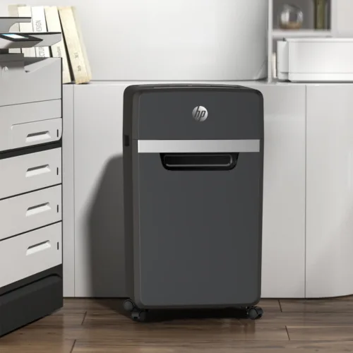 HP Pro Shredder 16MC – 2816 Καταστροφέας εγγράφων με συνδετήρες και καρτών Micro Cut P5 – 16 x A4 – 30L