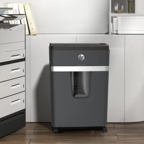 HP Pro Shredder 18CC – 2813 Καταστροφέας εγγράφων με συνδετήρες και καρτών Cross Cut P4 – 18 x A4 – 25L