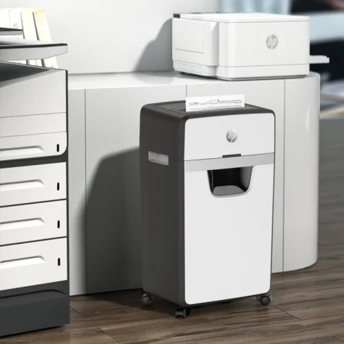 HP OneShred 24CC – 2807 Καταστροφέας εγγράφων με συνδετήρες και καρτών Cross Cut P4 – 24 x A4 – 30L