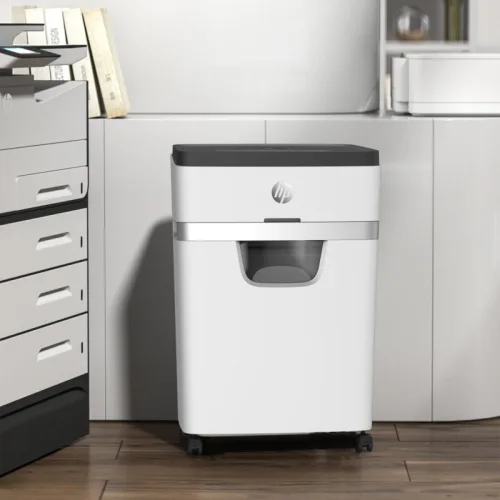 HP OneShred 12MC – 2806 Καταστροφέας εγγράφων με συνδετήρες και καρτών Micro Cross Cut P5 – 12 x A4 – 25L