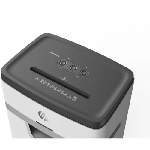HP OneShred 12MC – 2806 Καταστροφέας εγγράφων με συνδετήρες και καρτών Micro Cross Cut P5 – 12 x A4 – 25L