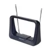 Philips SDV1226/GRS Κεραία τηλεόρασης HDTV/4K/UHF/VHF/FM εσωτερικού χώρου με ενισχυτή 28 dB και φίλτρο GSM  – 17 x 12 cm