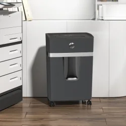 HP ProShredder 15CC – 2811 Επαγγελματικός καταστροφέας εγγράφων με συνδετήρες και καρτών Cross Cut P4 – 15 x A4 – 20L