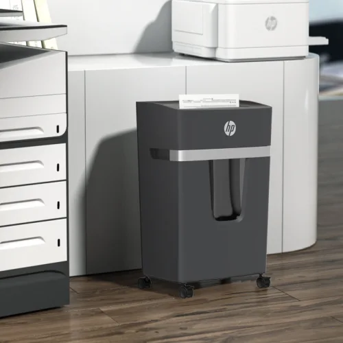 HP ProShredder 15CC – 2811 Επαγγελματικός καταστροφέας εγγράφων με συνδετήρες και καρτών Cross Cut P4 – 15 x A4 – 20L