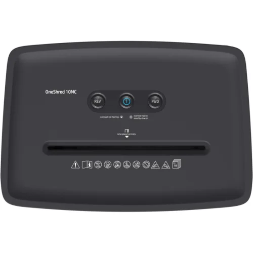 HP OneShred 10MC – 2804 Καταστροφέας εγγράφων με συνδετήρες και καρτών Micro Cross Cut P5 – 10 x A4 – 20L