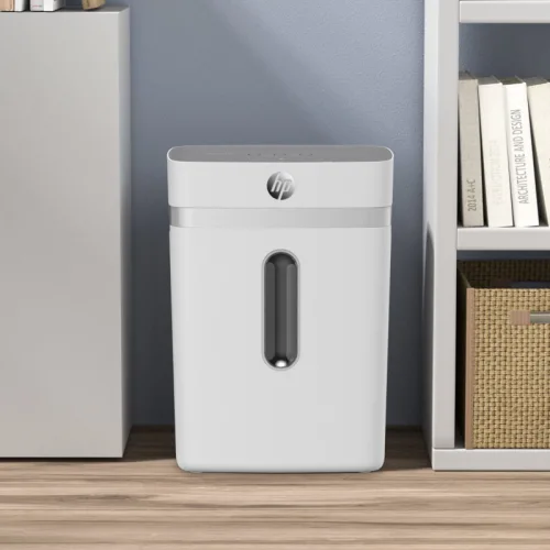 HP OneShred 12CC – 2802 Καταστροφέας εγγράφων με συνδετήρες και καρτών Cross Cut P4 – 12 x A4 – 23L