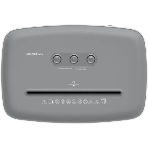 HP OneShred 12CC – 2802 Καταστροφέας εγγράφων με συνδετήρες και καρτών Cross Cut P4 – 12 x A4 – 23L