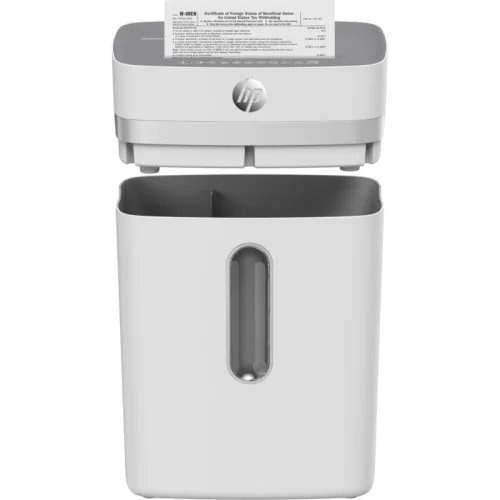 HP OneShred 12CC – 2802 Καταστροφέας εγγράφων με συνδετήρες και καρτών Cross Cut P4 – 12 x A4 – 23L