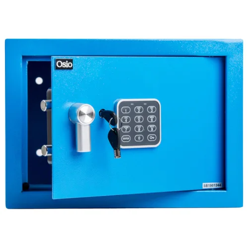 Osio OSB-2535BU Χρηματοκιβώτιο με ηλεκτρονική κλειδαριά 35 x 25 x 25 cm