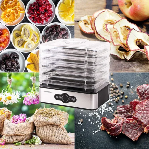 First Austria FA-5126-6 Ψηφιακός αποξηραντής φαγητού 5 επιπέδων 240 W