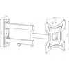 Osio OSMA-1142 Βάση τηλεόρασης 13" – 42" – VESA 200 x 200