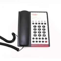Osio OSWH-4800B Τηλέφωνο ξενοδοχειακού τύπου με 10 μνήμες, ανοιχτή ακρόαση, LED και SOS
