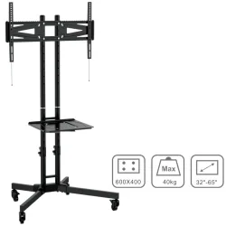 Osio OSM-7865 Τροχήλατη βάση τηλεόρασης 32" – 65" – VESA 600 x 400