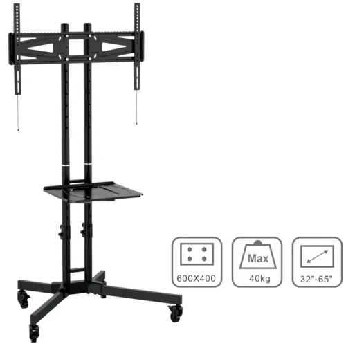 Osio OSM-7865 Τροχήλατη βάση τηλεόρασης 32" – 65" – VESA 600 x 400
