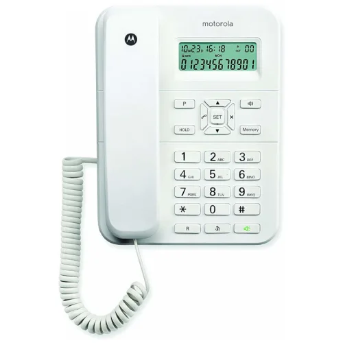 Motorola CT202 Λευκό Ενσύρματο τηλέφωνο