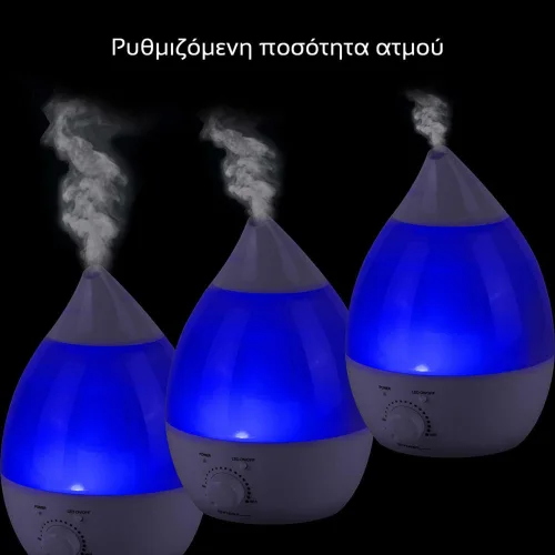 First Austria FA-5599-1 Υγραντήρας με πολύχρωμο LED και ρύθμιση έντασης – 30 m2 25 W
