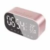 Akai ABTS-S2 GD Ξυπνητήρι και ηχείο Bluetooth με Aux-In, micro SD, ραδιόφωνο, USB για φόρτιση / μουσική – 6 W