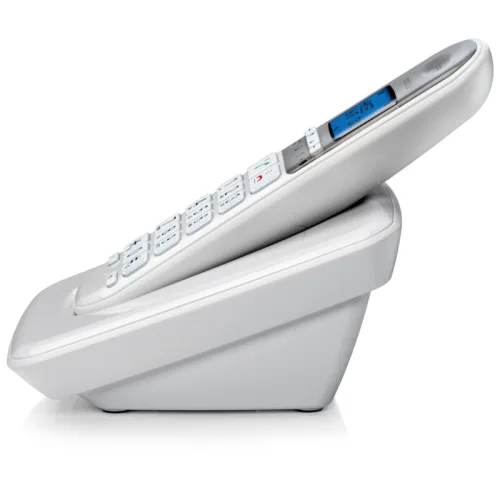 Motorola S3001 WHITE (Ελληνικό Μενού) Ασύρματο τηλέφωνο συμβατό με ακουστικά βαρηκοΐας