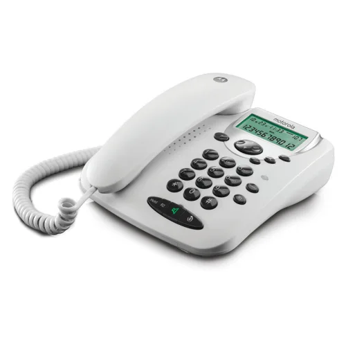Motorola CT2W Λευκό Ενσύρματο τηλέφωνο με οθόνη