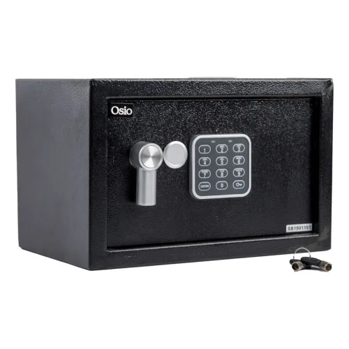 Osio OSB-2031BL Χρηματοκιβώτιο με ηλεκτρονική κλειδαριά 31 x 20 x 20 cm
