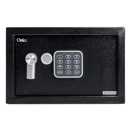 Osio OSB-2031BL Χρηματοκιβώτιο με ηλεκτρονική κλειδαριά 31 x 20 x 20 cm
