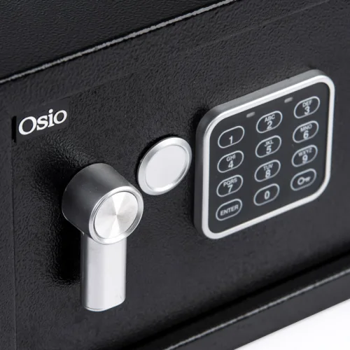 Osio OSB-2031BL Χρηματοκιβώτιο με ηλεκτρονική κλειδαριά 31 x 20 x 20 cm