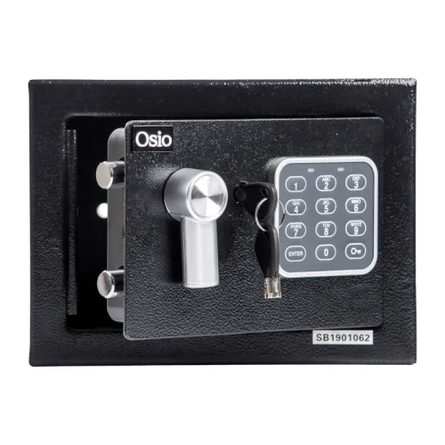 Osio OSB-1723BL Χρηματοκιβώτιο με ηλεκτρονική κλειδαριά 23 x 17 x 17 cm