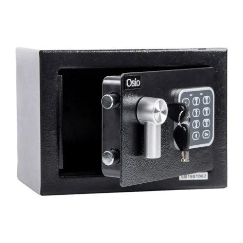Osio OSB-1723BL Χρηματοκιβώτιο με ηλεκτρονική κλειδαριά 23 x 17 x 17 cm