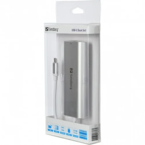 Sandberg USB-C Dock HDMILANSDUSB,61W (136-18)