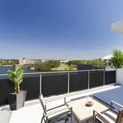 Ρολό περίφραξης techno-rattan 90 x 300εκ. | καφέ σκούρο