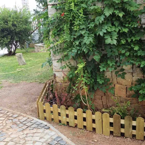 Ξύλινος Φράχτης Καρφωτός 30 x 107εκ.
