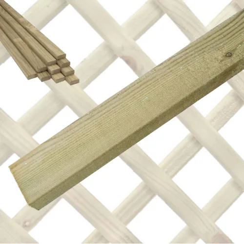 Ξύλινο πηχάκι καφασωτού 1,2 x 3 x 240εκ.