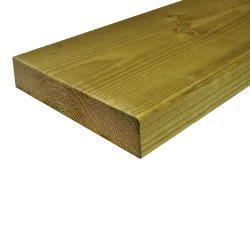 Ξύλινη δοκός εμποτισμένη   4,5 x 14,5εκ. 4,5 x 14,5 x 360εκ.