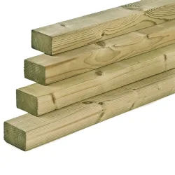 Ξύλινη δοκός εμποτισμένη  3,5 x 7εκ. 3,5 x 7 x 420εκ.