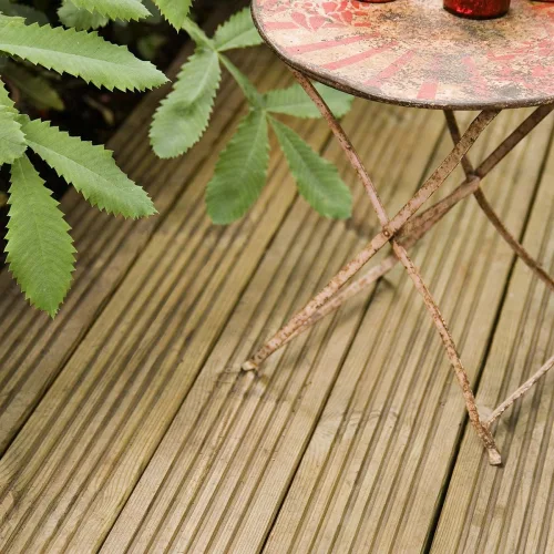 Τάβλα Deck Εμποτισμένη Αυλακωτή 2,1 × 12 × 420 εκ.