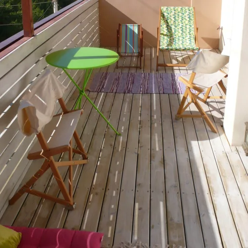 Τάβλα Deck Εμποτισμένη Λεία 2,1 × 14,5 × 420 εκ.