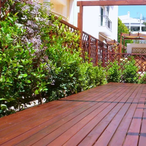 Τάβλα Deck Εμποτισμένη Λεία 2,1 × 12 × 420 εκ.