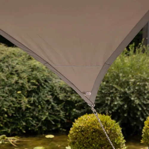 Πανί Σκίασης Αδιάβροχο Τρίγωνο 285gsm 5 x 5 x 5m - Εκρού