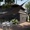 Πανί Σκίασης Τρίγωνο 285gsm Premium 90° - 5 x 5 x 7,1m -Μαύρο