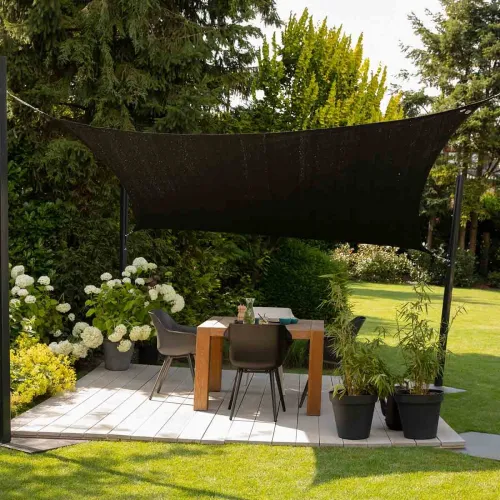 Παραλληλόγραμμο πανί σκίασης 285gsm 3x4μ. Εκρού