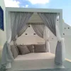 Πέργκολα με καφασωτό Privacy απο τοίχο 400 x 600εκ.