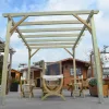 Ξύλινος σκελετός πέργκολας 400 x 600εκ.