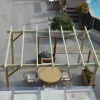 Ξύλινος σκελετός πέργκολας 400 x 600εκ.