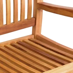 Ξύλινο παγκάκι teak Παγκάκι TEAK 180εκ.