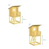 Ξύλινος πύργος Beach Hut Πύργος Beach Hut με ύψος τσουλήθρας 120εκ.