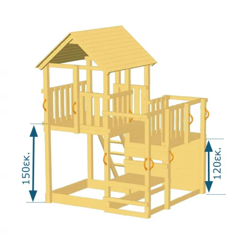 Ξύλινος πύργος Penthouse Πύργος Penthouse