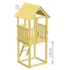 Ξύλινος πύργος Kiosk Πύργος Kiosk με ύψος τσουλήθρας 150εκ.