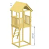 Ξύλινος πύργος Kiosk Πύργος Kiosk με ύψος τσουλήθρας 120εκ.