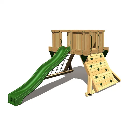 Ξύλινη παιδική χαρά | Q1 Πύργος παιδικής χαράς Q1