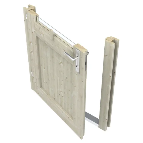 Ξύλινη Πόρτα Μονόφυλλη 40mm – 83,5 × 190 cm